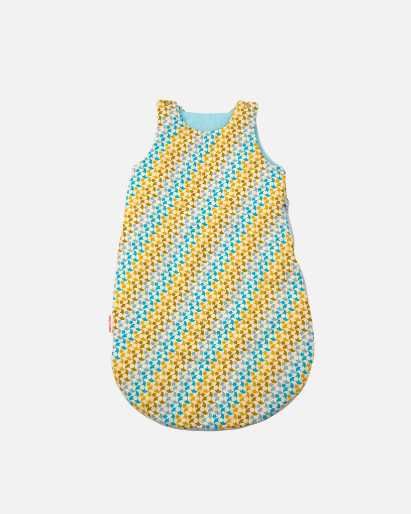 schlafsack muster Saholy Schlafsack Blau & Grün Petit Pan